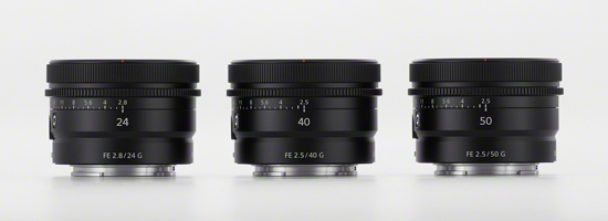 高画質と美しいぼけを小型軽量設計で実現 フルサイズ対応Gレンズ（TM
