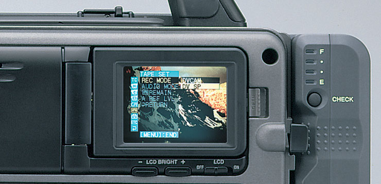 商品の特長 | DSR-250 | DVCAM | カムコーダー／レコーダー