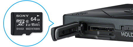 NW-A10シリーズ 特長 : 拡張性 | ポータブルオーディオプレーヤー