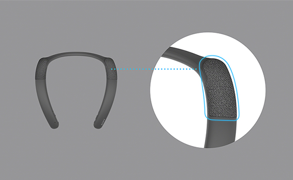SRS-NB10 | アクティブスピーカー／ネックスピーカー | ソニー