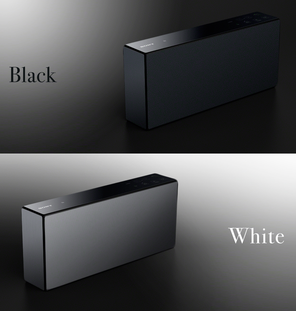 SRS-X7 特長 : デザイン | アクティブスピーカー／ネックスピーカー