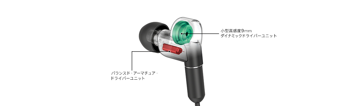 XBA-N1 特長 : その他の特長 | ヘッドホン | ソニー