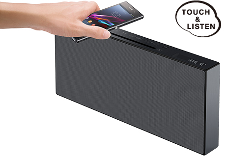 CMT-X5CD 特長 : Bluetooth&NFC搭載 | スマートフォンアクセサリー