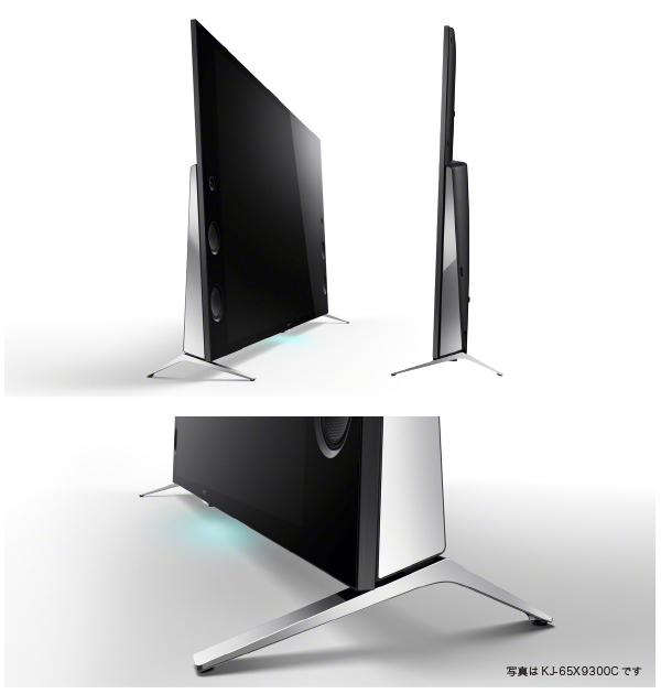 X9300Cシリーズ 特長 : デザイン | テレビ ブラビア | ソニー