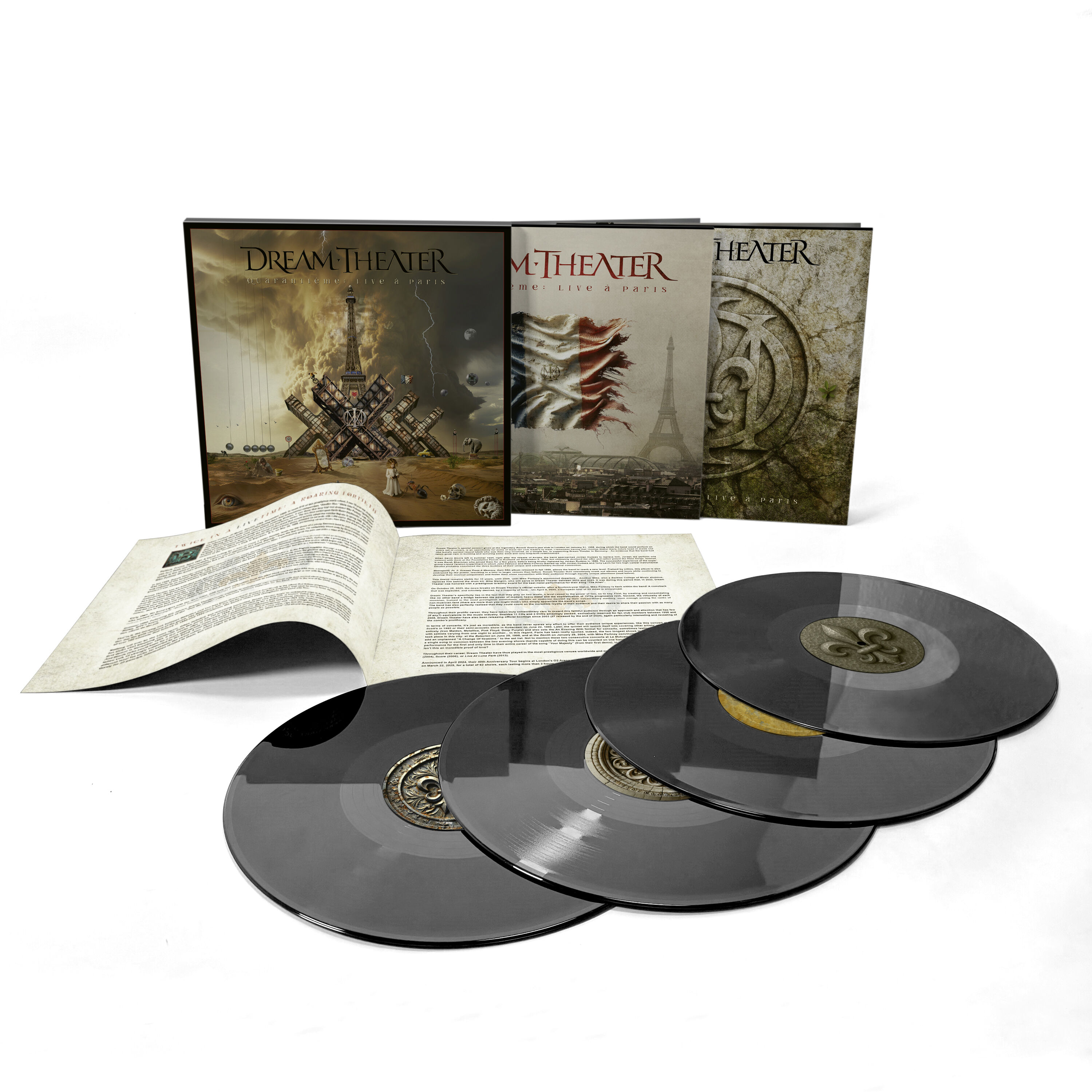 Quarantieme: Live a Paris (Ltd. Deluxe 4LP)【完全生産限定盤 4LP EU