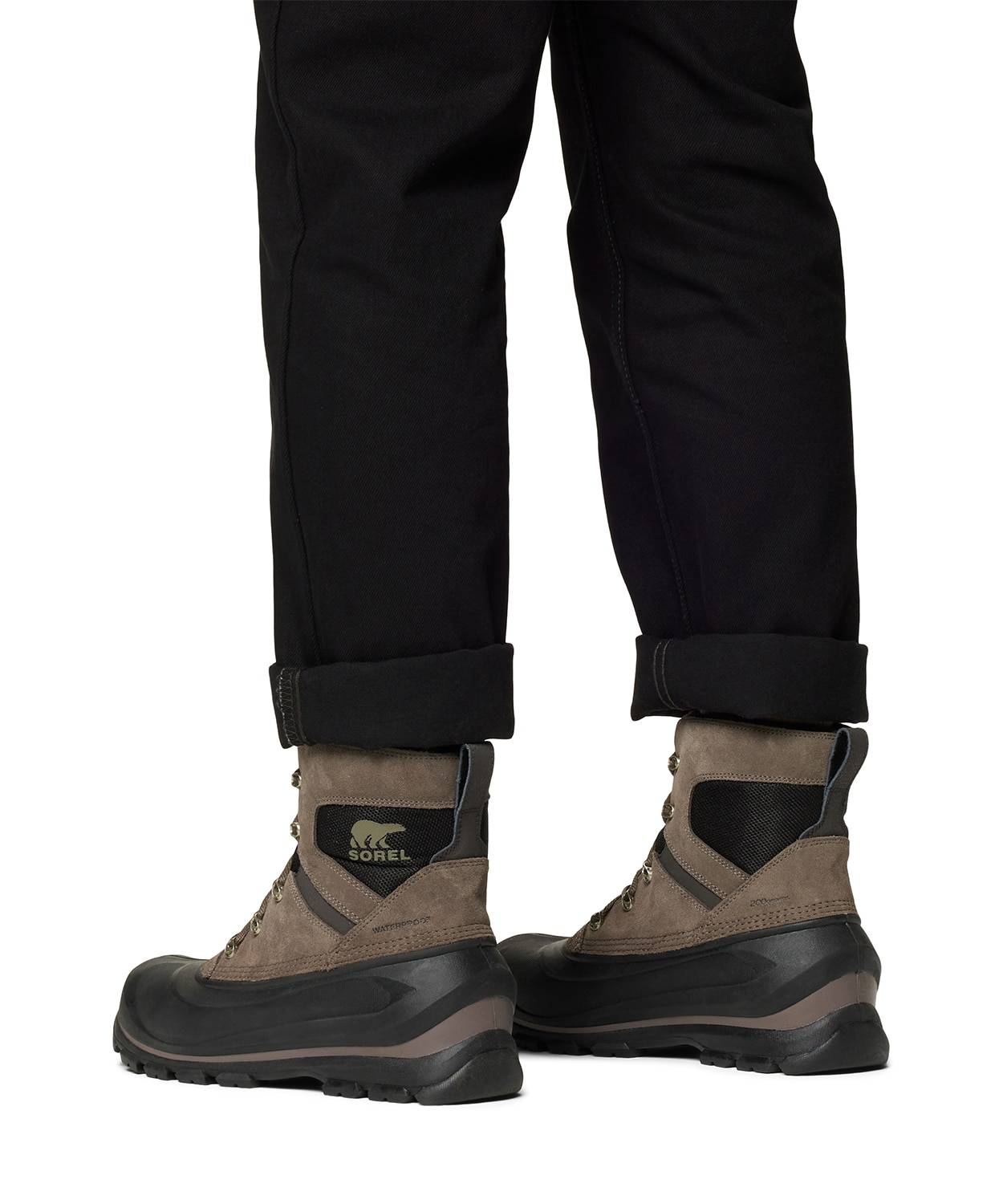 バクストン レースブーツ ウォータープルーフ(25 Major Black)│SOREL