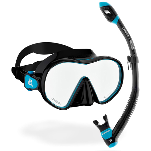 Cressi x Steve Aoki HiroQuest Limited Edition Mask & Snorkel Set