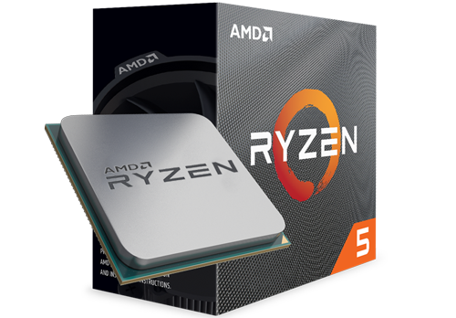 AMD Ryzen 5 3600X Gen3 6 Core AM4 CPU/Processor with Wraith Spire