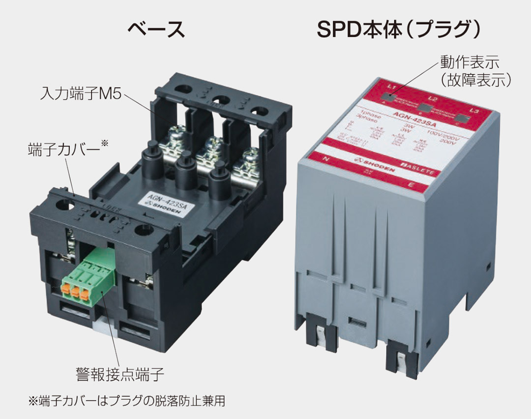 AGN-4シリーズ｜電源用SPD（避雷器）｜雷害対策｜株式会社昭電