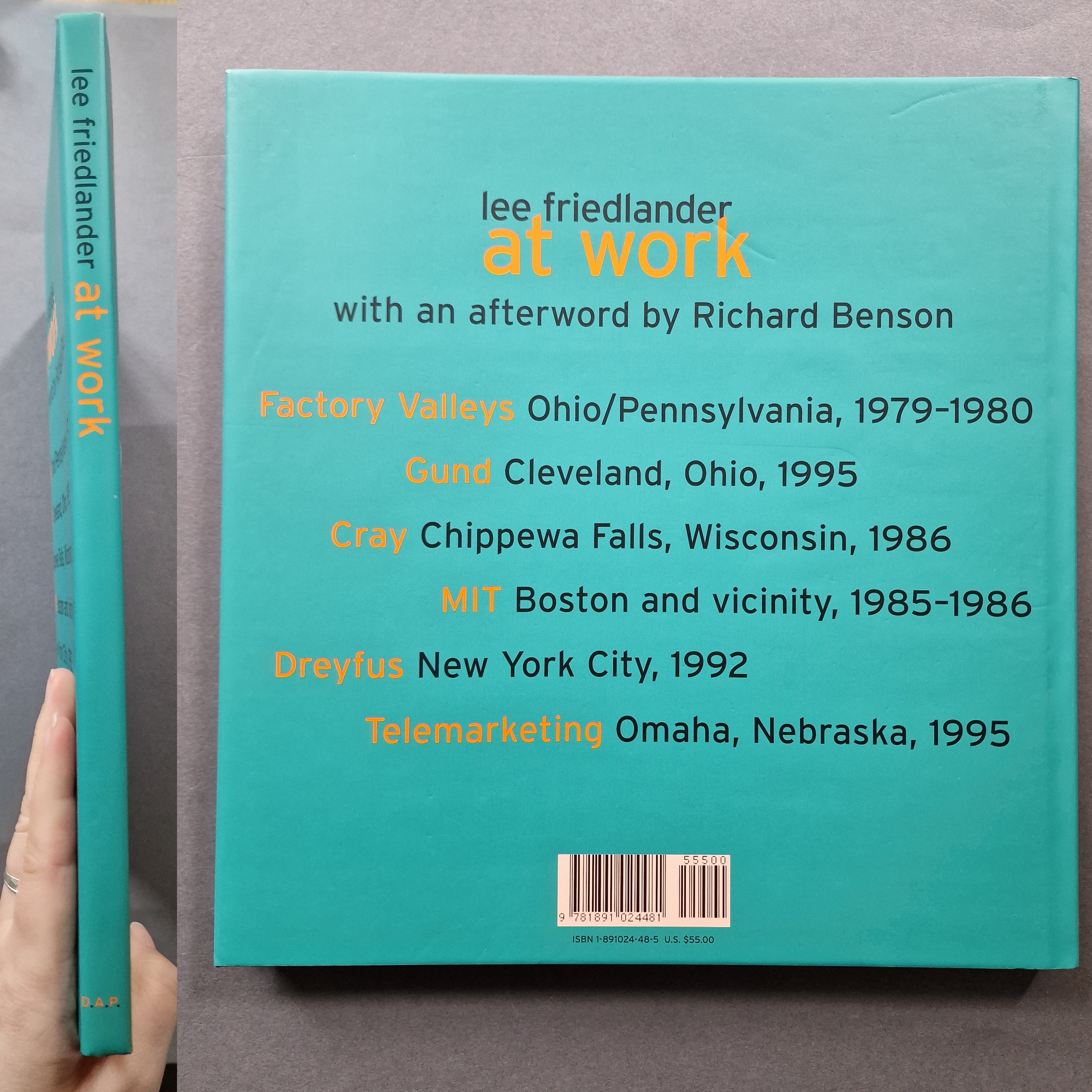 Buy At Work by Lee Friedlander Online – Setanta Books