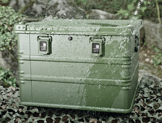 アルミボックスK470（防塵防水仕様） ZRGS シリーズ ZRGS-366206｜輸送