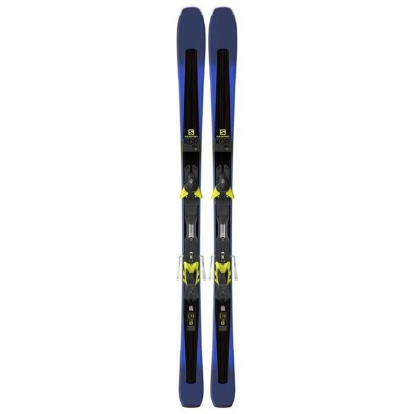 Salomon XDR 80 Ti + XT12 Black / Dark Blue / Lime - Geoff's Bike