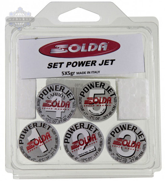 Solda Powerjet Ski Waxes - WebCyclery & WebSkis | Bend, OR Bike