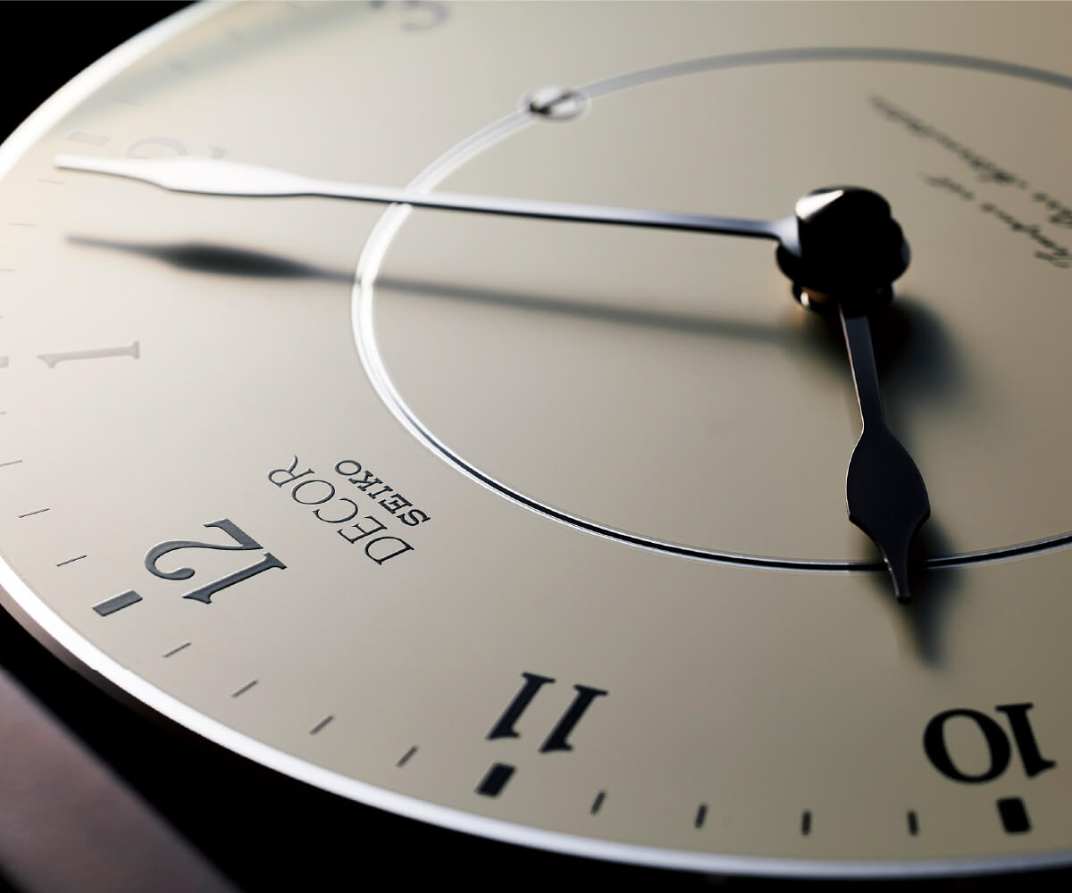 デコールセイコー機械式振り子時計「息吹」｜セイコータイム