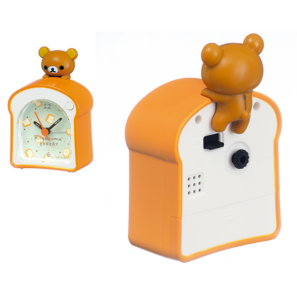 リラックマでほっこりタイム立体型目ざまし時計2機種を発売 | ニュース