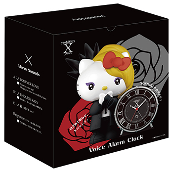 X JAPAN YOSHIKIの声で起こしてくれる！ 人気キャラクター「yoshikitty