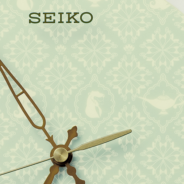 実写版映画も大ヒット！「ディズニー アラジン」の掛時計を発売