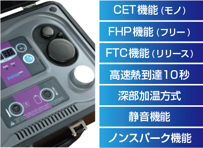 RAFOS mini Physioコンパクトハイパワー高周波｜誠鋼社