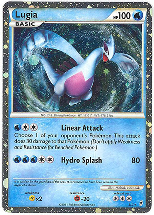 Pokemon Card - Call of Legends SL7 - LUGIA (holo-foil) (Mint