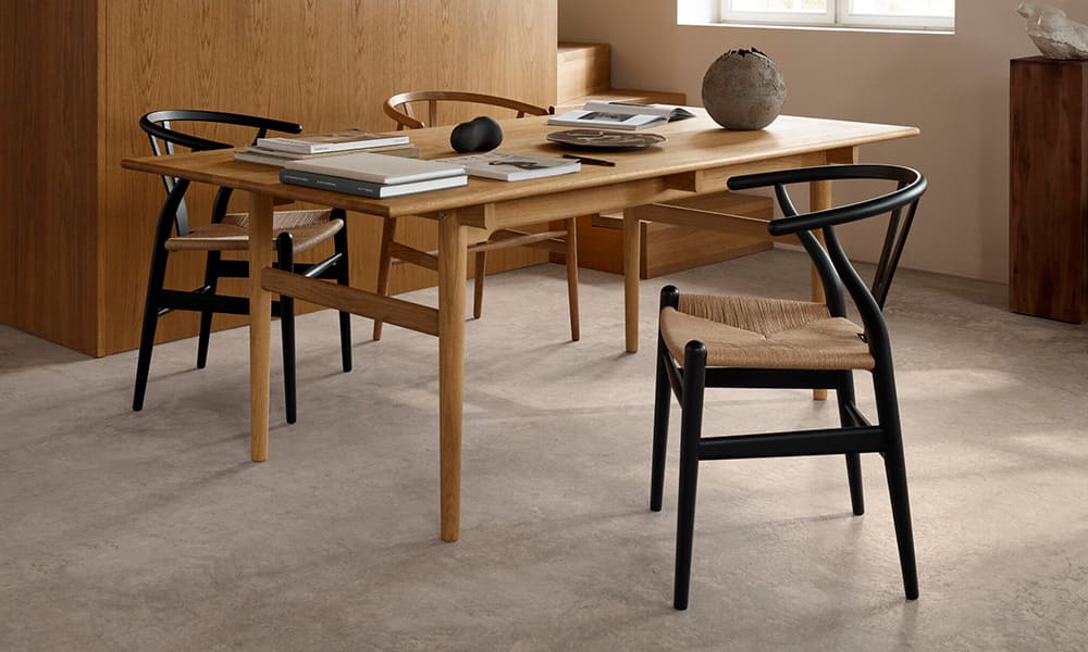 Yチェア CH24 / オーク材 ブラック塗装Carl Hansen & Son（カール