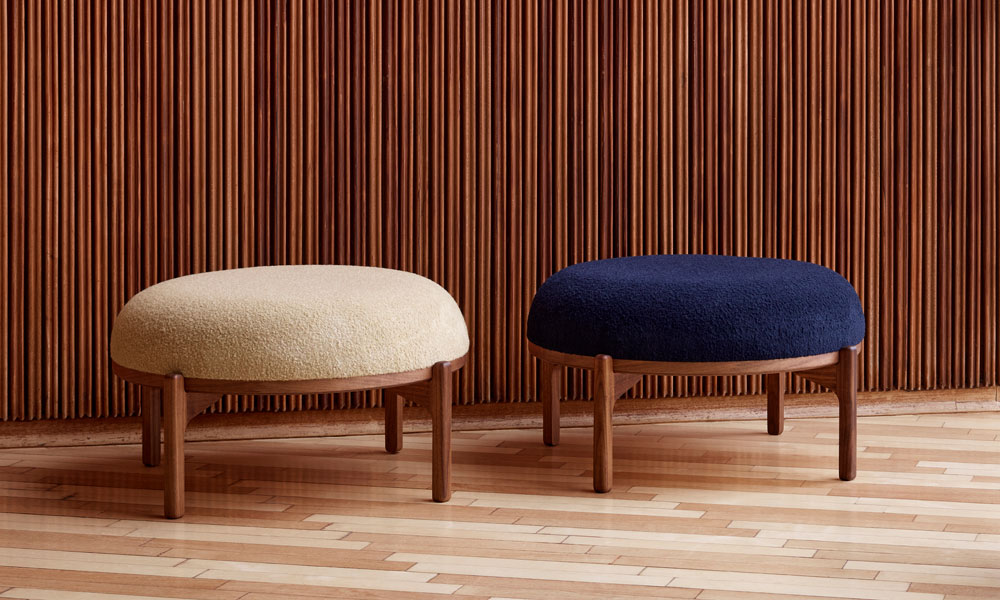 RF1904 サイドウェイ ラウンジチェア / オーク材 オイル仕上げ / Re