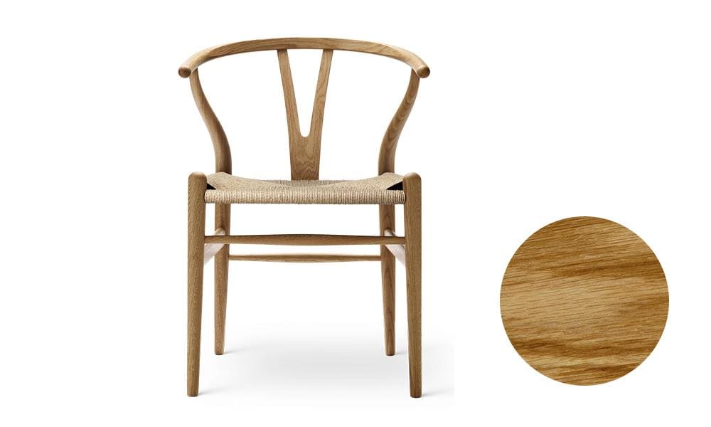 Yチェア CH24 / ウォルナット材 オイル仕上げ ブラックペーパーコード