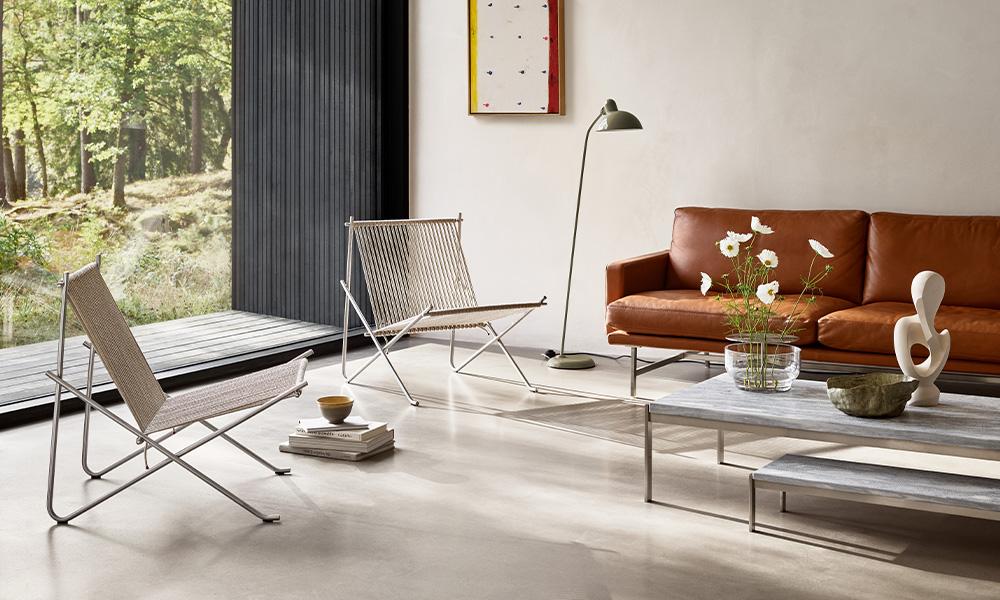 PK4 麻ひも ナチュラル / サテン仕上げFRITZ HANSEN（フリッツ