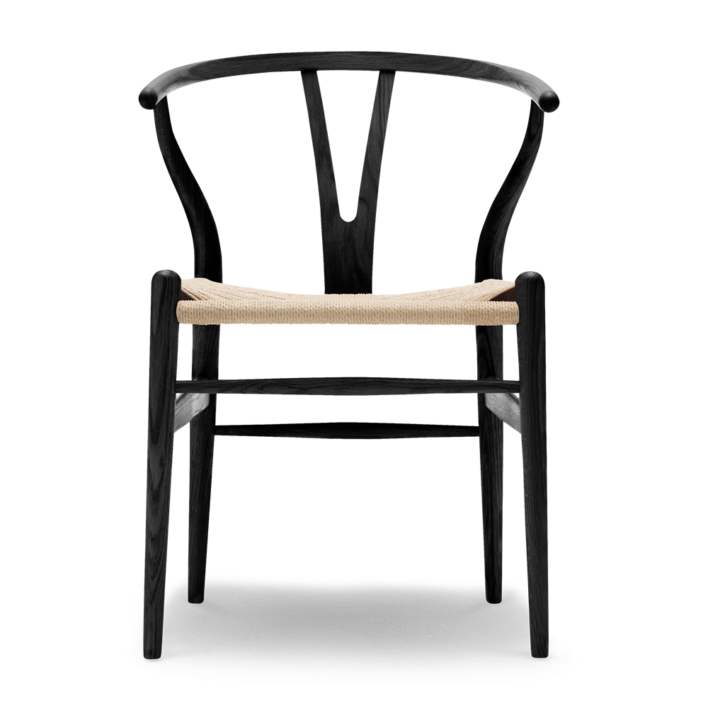 Yチェア CH24 / オーク材 ブラック塗装Carl Hansen & Son（カール