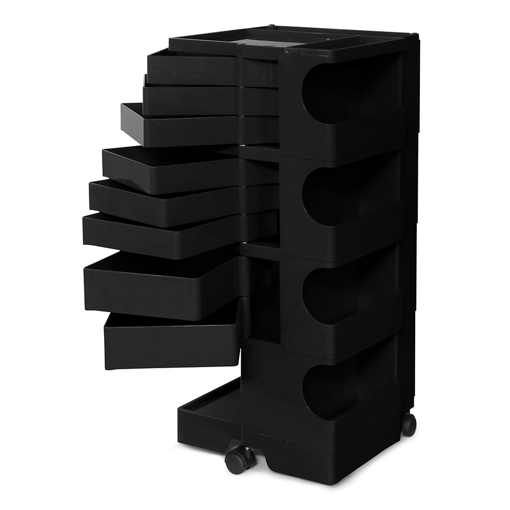 ボビーワゴン 4段8トレイ / ブラックB-Line（ビーライン） | 公式通販