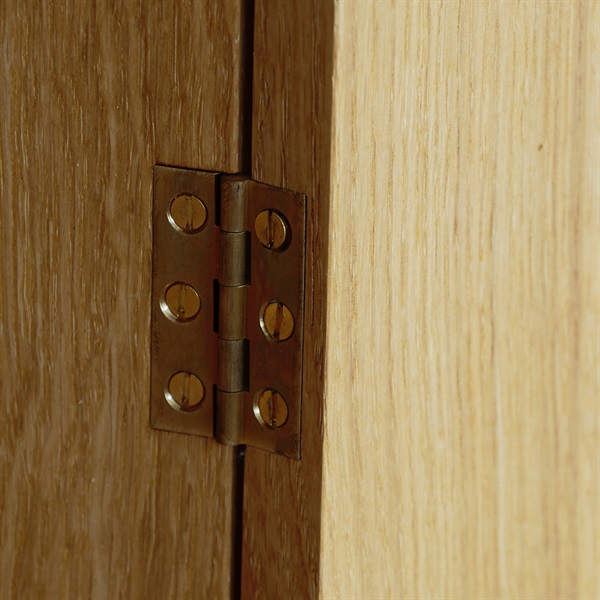 キャビネット FK631115F 右扉 奥行36cm / オーク材 オイル仕上げCarl