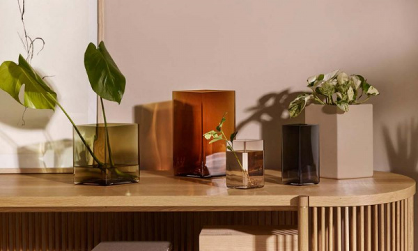 ルーツ フラワーベース 115×140mm / リネンiittala（イッタラ