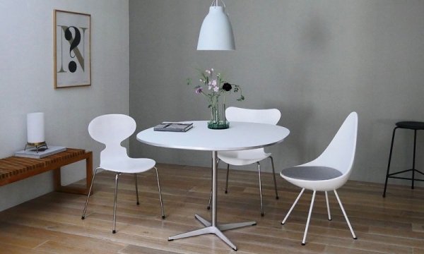 スーパー円テーブル A603 W100×D100cmFRITZ HANSEN（フリッツ