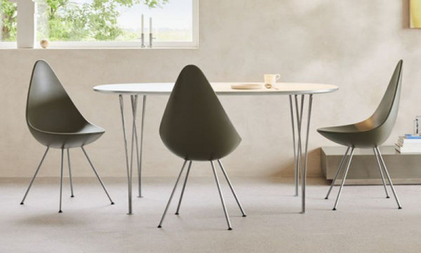 スーパー楕円テーブル B612 W150×D100cmFRITZ HANSEN（フリッツ