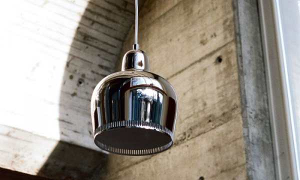 ペンダントライト A330S ゴールデンベル / クロームArtek（アルテック