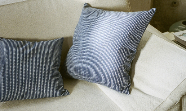 キャンバス クッションカバー 50×50cm RIVI / ブルーArtek（アルテック