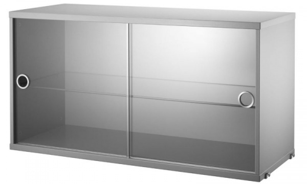 ディスプレイキャビネット W78×D30×H42cm / MDFString Furniture