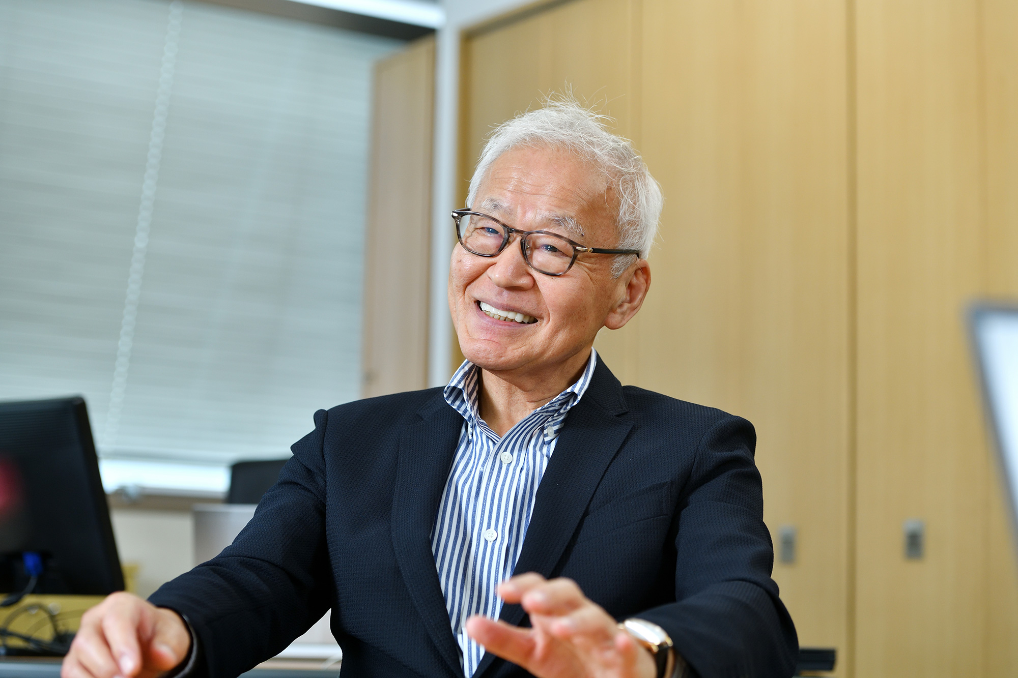 データコム株式会社 代表取締役 小野寺修一 取締役・経営推進部長