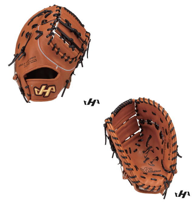 センスポ】 ハタケヤマ 硬式ファーストミット PBW-F42BR ブラウン×黒