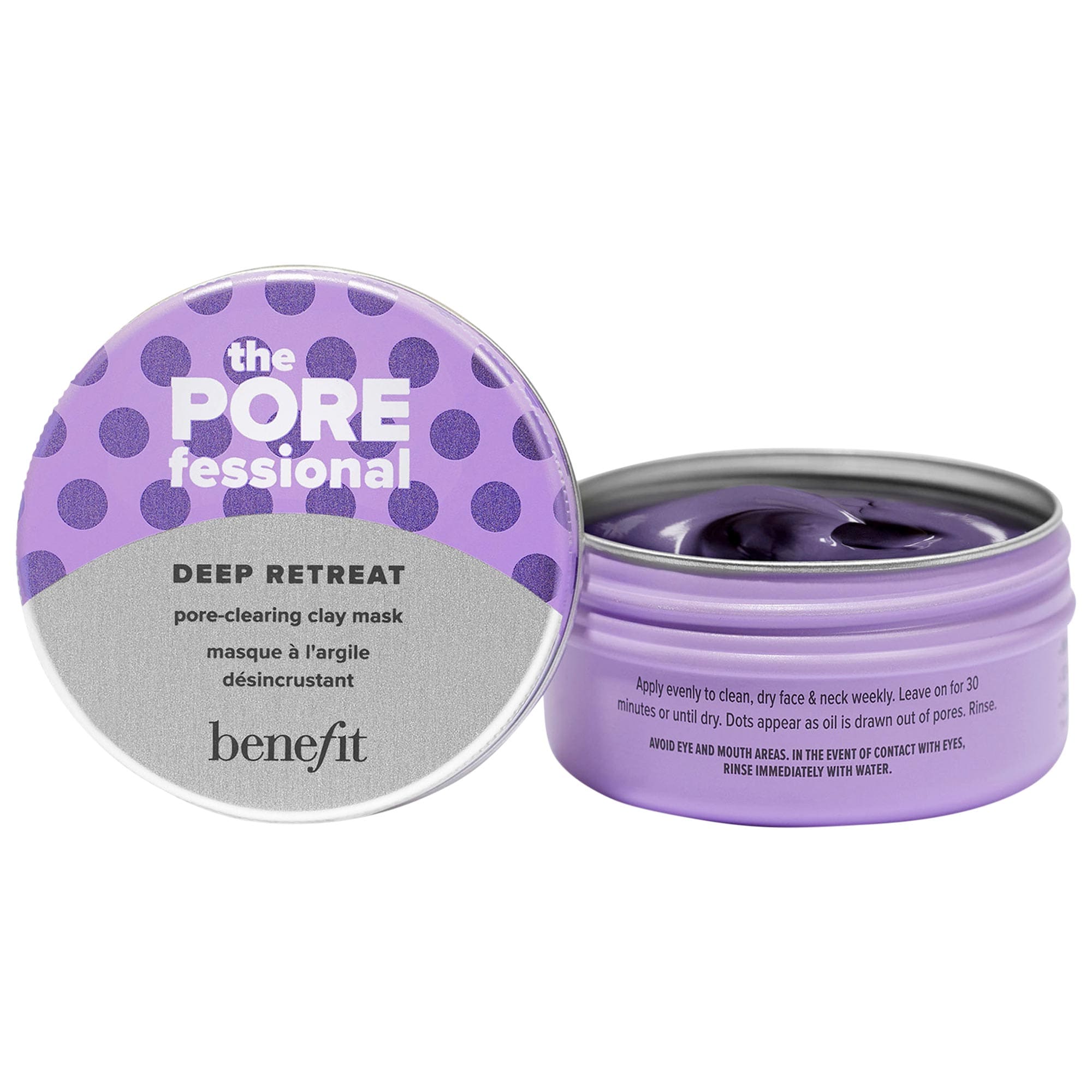 The POREfessional Deep Retreat Pore-Clearing Kaolin Clay Mask