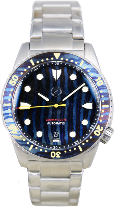 Zelos Mako V3 TI-Damascus Limited Edition (Pre-owned