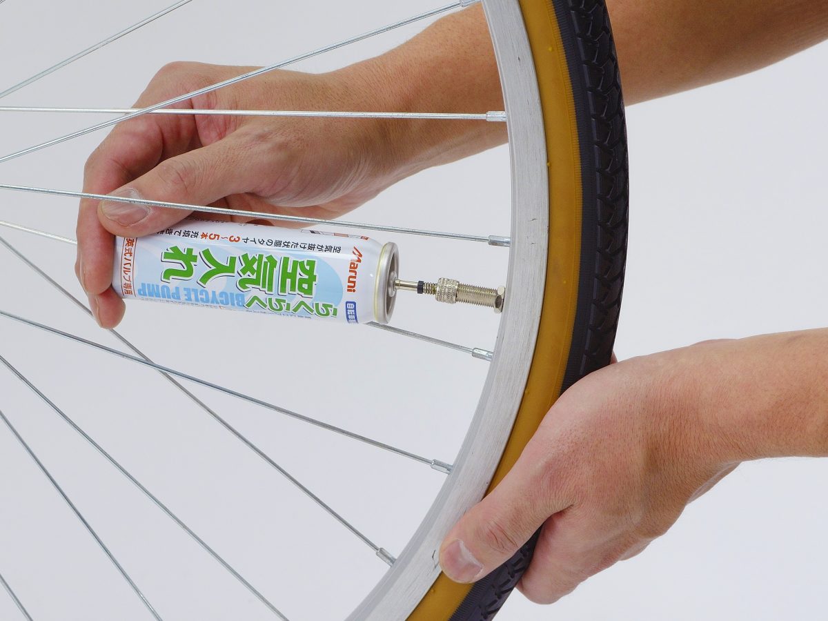 らくらく空気入れ BOX入り ｜パーツ・用品・自転車商品｜㈱サギサカ