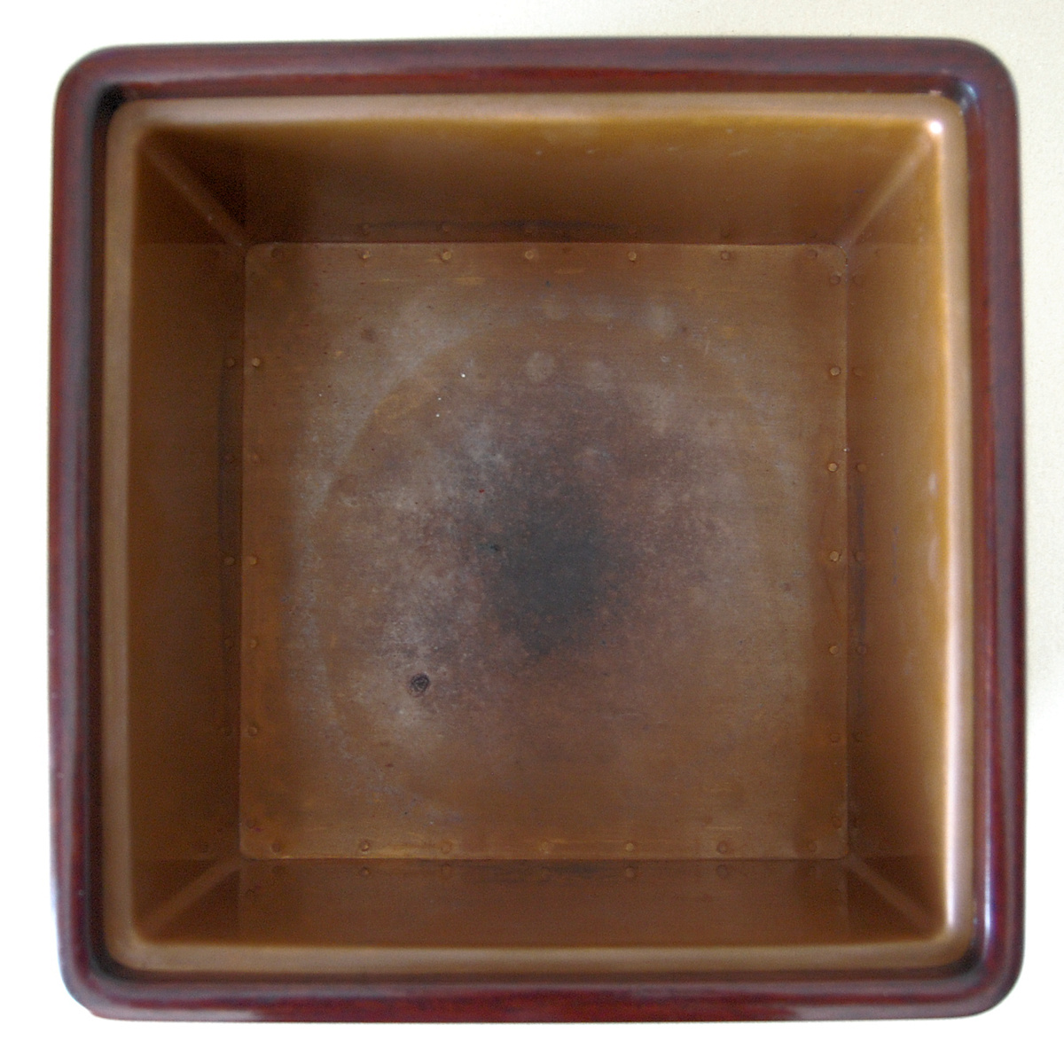 火鉢と炭道具の販売 骨董 斎明堂 / 欅箱火鉢