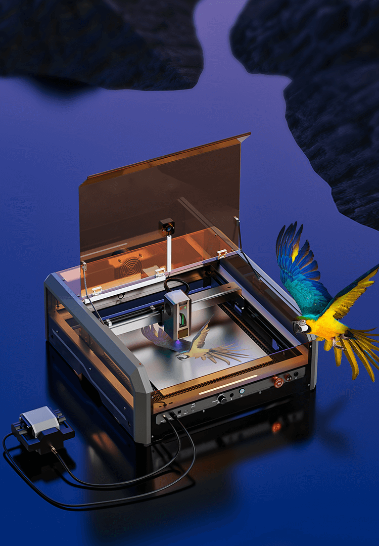 Genmitsu L8 Laser Engraver Machine, 40W/20W Power, 40000mm/min