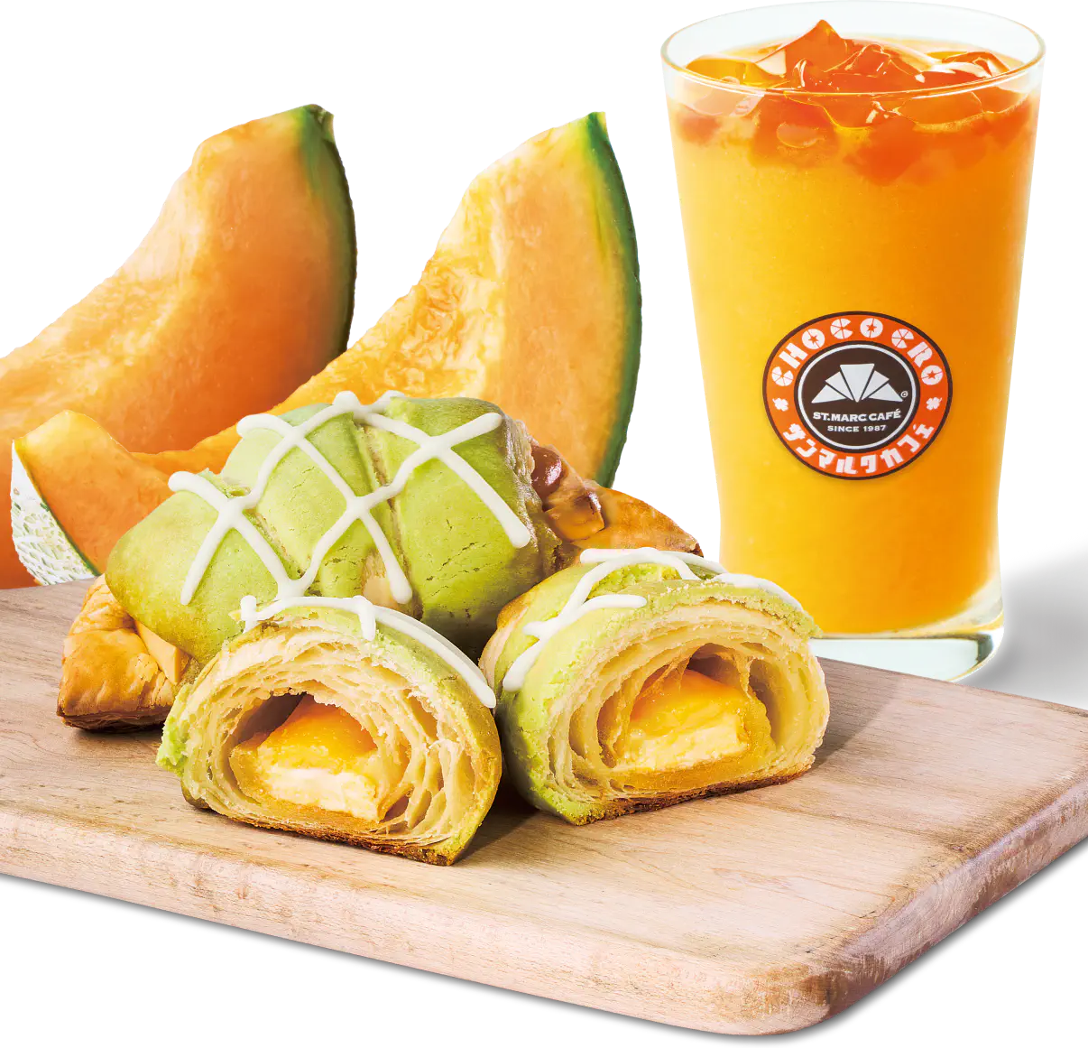 プレミアム チョコクロ&スイーツ 富良野メロン｜パフェ佐藤監修