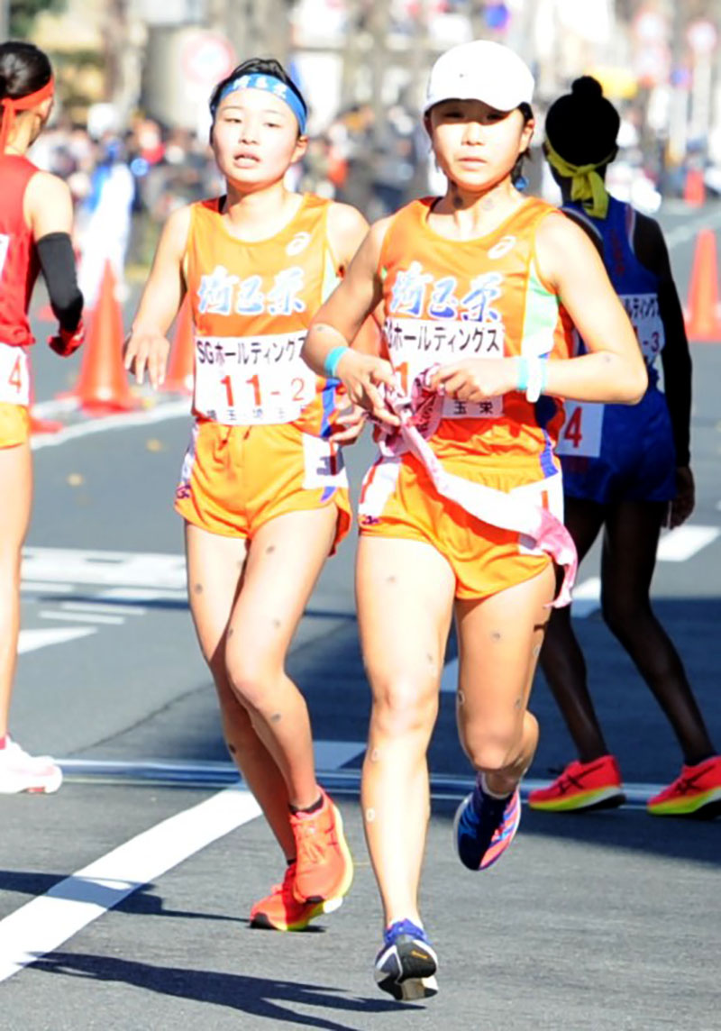 高校駅伝＞男子・埼玉栄、2時間5分32秒で17位 女子の埼玉栄は1時間12分