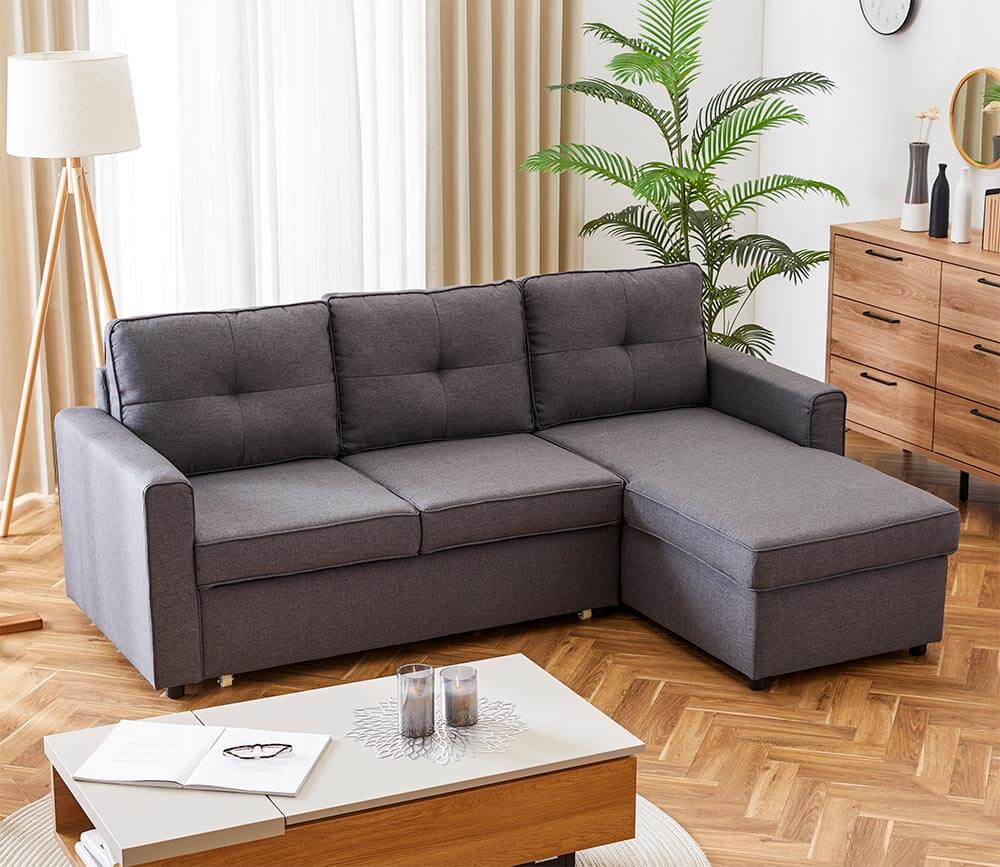 PICKUP】1台3役！お手頃価格の収納付きカウチソファベッド「KABACO」: