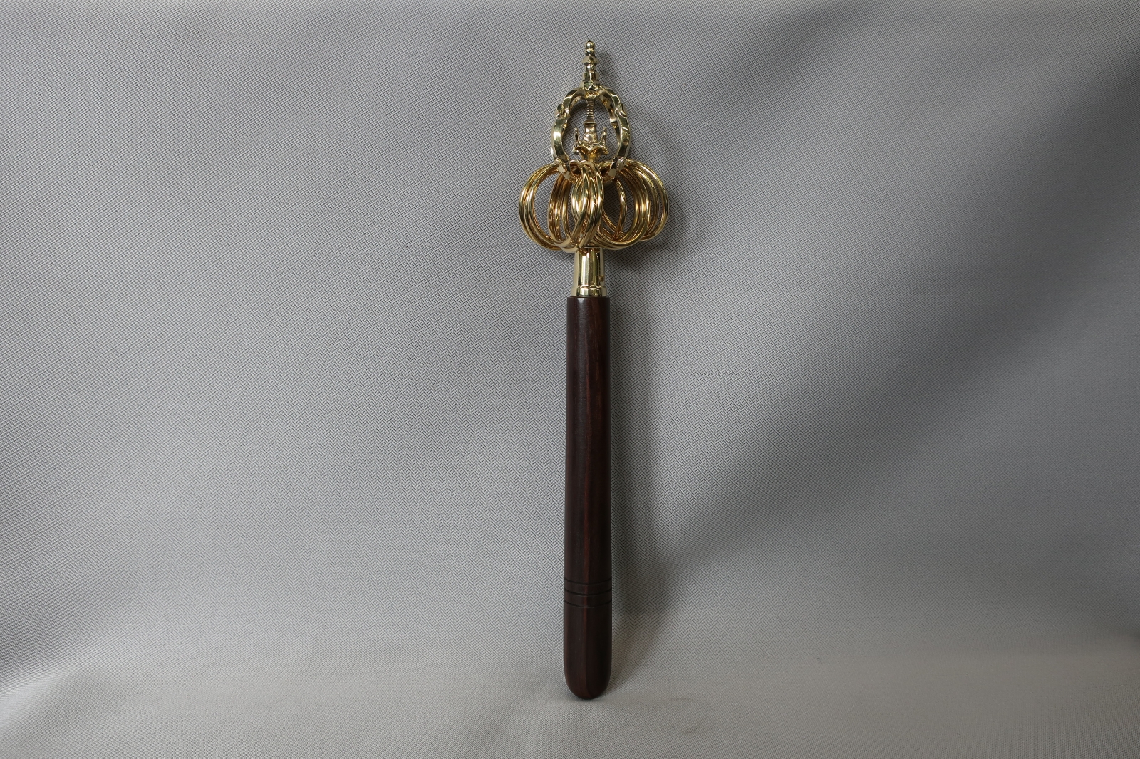 錫杖12釻 黒檀柄「アウトレット品」 | 株式会社作島