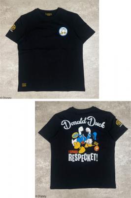 フラッグスタッフ×ミッキー ドナルドダック半袖Tシャツ Flagstaff