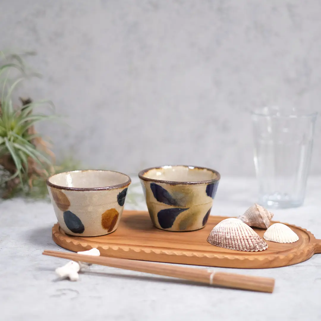 やちむん 沖縄 松田共司 フリーカップ 読谷村北窯 一点物 登り窯 の