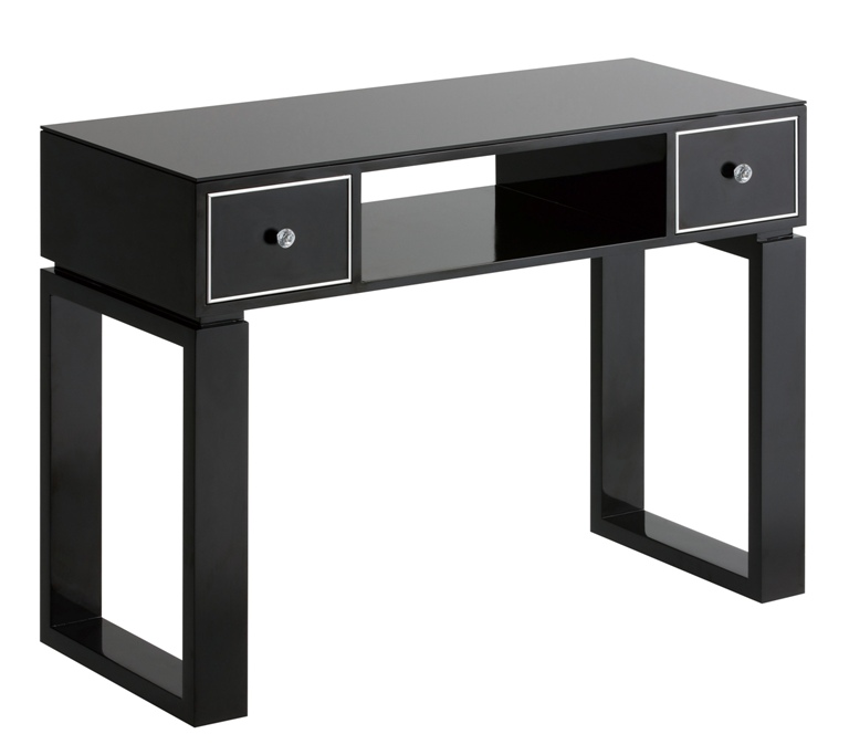 FV-5718 ネイルテーブル(Carre キャレ)ブラック / プロ専用エステ・理